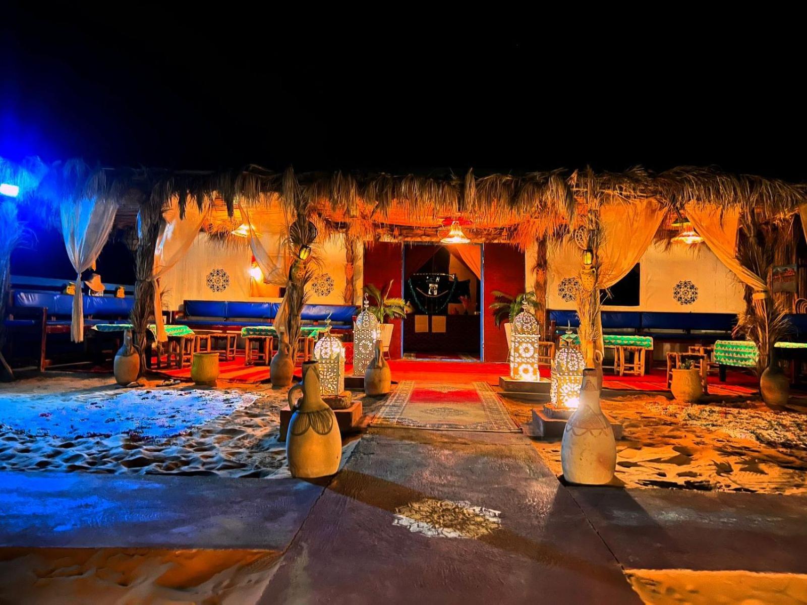 Desert Camp Camel & Sandboarding Merzuga Kültér fotó